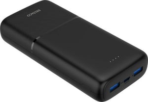 Deltaco 1902124 20,000 mAh Power Bank, Black