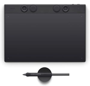 Wacom Intuos Pro Medium – 2025 tablet graficzny Czarny 263 x 148 mm USB/Bluetooth