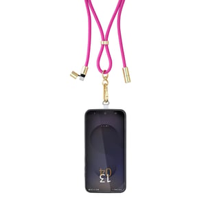 Intenso Handykette som laddnings- och datakabel USB-C upp till 1,65 m neonrosa USB-C-kabel Rosa