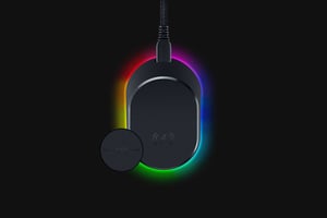 Razer MOUSE DOCK PRO Mickey-Maus Schwarz USB Kabelloses Laden Intern