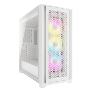 Corsair iCUE 5000D RGB Airflow Midi Tower Biały