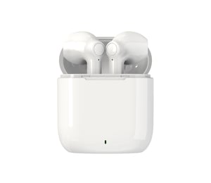 Denver TWE-39W hörlurar/headset True Wireless Stereo (TWS) In-ear-hörlurar Bluetooth-anslutning/musik Vit