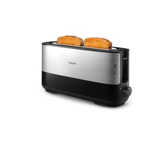 Philips Viva Collection HD2692/90 Toaster – mit breiten Schlitzen, aus Metall