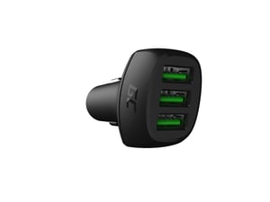 Green Cell CADGC01 Portable Device Charger, Universal, Black, Cigarette Lighter, Fast Charging, Automatic