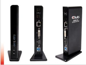 CLUB3D SenseVision USB 3.0 Dual-Display-Dockingstation