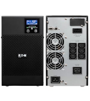 Eaton 9E3000I USV mit Doppelwandler (Online) 3 kVA 2400 W 7 x Netzsteckdose