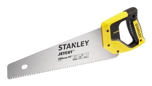 Stanley 2-15-281 38 cm Hand Saw, Black, Stainless Steel, Yellow