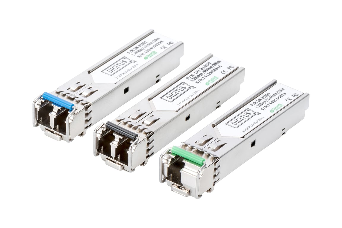 Digitus Moduł mini GBIC (SFP), 1,25 Gb/s, 20 km