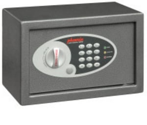 Phoenix Safe Co. SS0801E Tresor aus Stahl, schwarz, grau