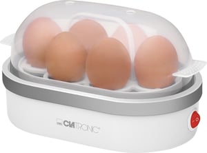 Clatronic EK 3497 6-Egg 400 W Gray, White