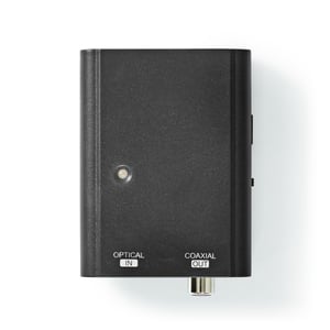 Nedis ACON2506BK ljudkonverterare, svart