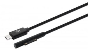 Manhattan 353632 1.8 m USB-C to Surface Connect Cable, Black