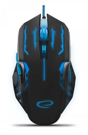 Esperanza EGM403B myszka Gaming Po prawej stronie USB Typu-A Optyczny 2400 DPI