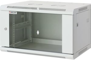 Intellinet 711746 6U-Rack, Hängeschrank, grau