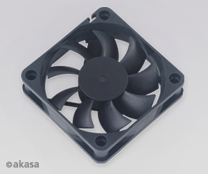 Akasa AK-6015MS PC-Kühlsystem PC-Gehäuse 6-cm-Lüfter Schwarz 1 Stück