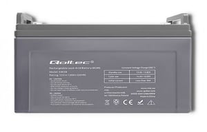 Qoltec 53039 Lead-acid (VRLA) Battery 12 V 120 Ah