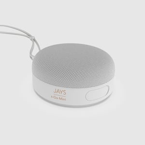JAYS s-Go Mini Przenośny głośnik stereo Biały