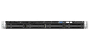 Intel R1304WF0ZSR serwer barebone Intel® C624 LGA 3647 (Socket P) Rack (1U) Szary, Czarny