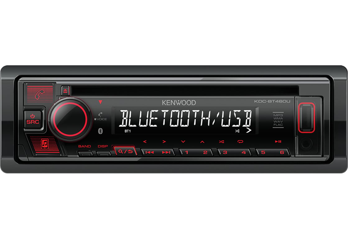 фото CD-MP3-магнитола Kenwood KDC-BT460U