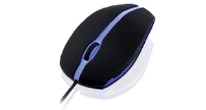 iBox IMOF2909U mus, tvåhandsmodell, USB typ A, optisk 800 DPI