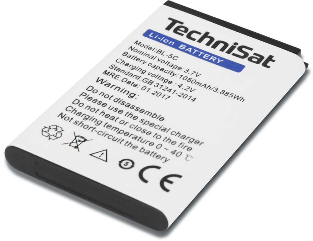 TechniSat BL-5C Bateria do ponownego naładowania Litowo-jonowa (Li-Ion)