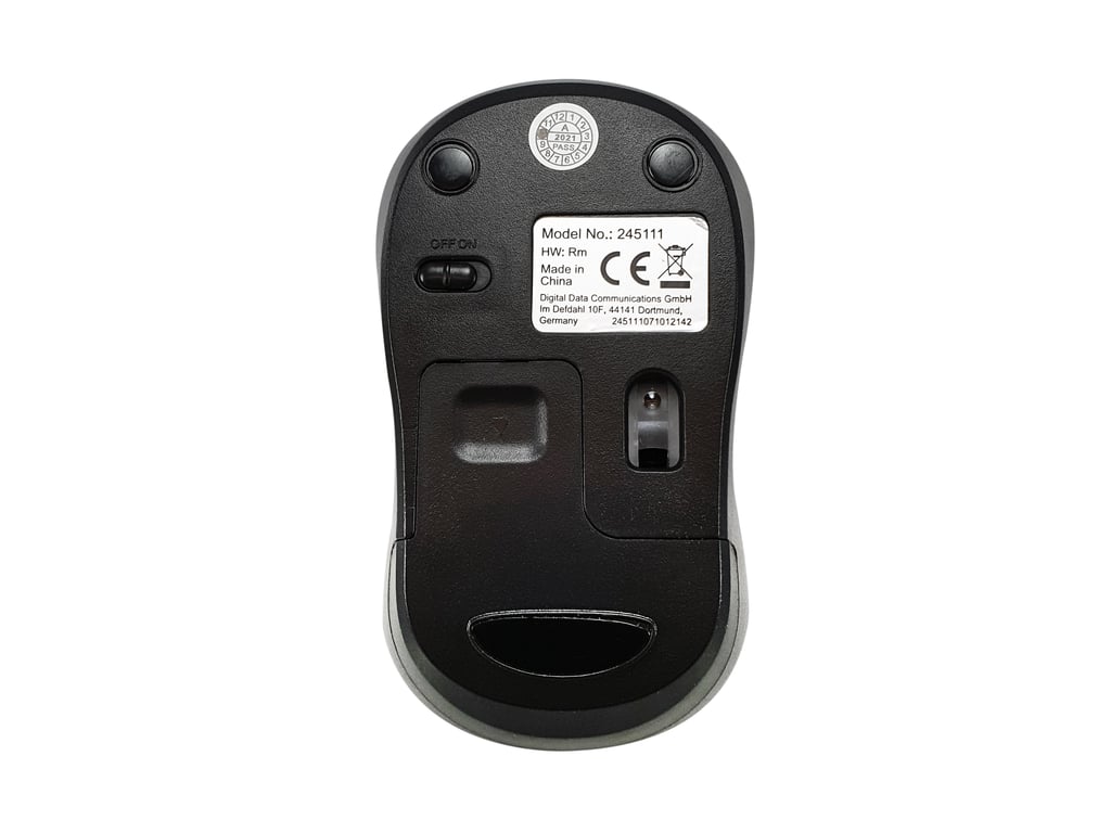 Equip 245111 myszka Biuro Oburęczny RF Wireless Optyczny 1200 DPI