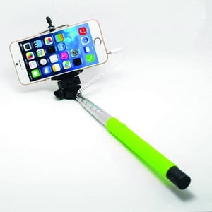 Braun Photo Technik 20262 Universal Selfie Stick, Green