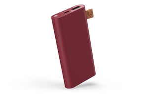Fresh 'n Rebel 2PB6000RR Lithium-Polymer (LiPo) Power Bank, 6000 mAh, Red