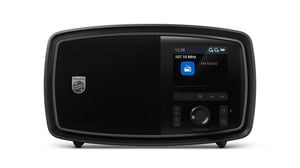 Philips TAV2000FB/00 Portable Analog Radio, Black