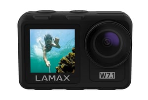 Lamax W7.1 sports camera, 16 MP, 4K Ultra HD, Wi-Fi, 127 g