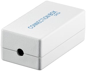 Goobay 93254 Cat5e-Netzwerkanschlussdose, silberfarben