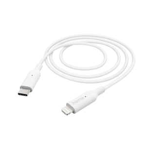 Hama 00201598 Lightning-Kabel 1 m Weiß