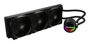 GENESIS NLG-2320 PC-Kühlsystem All-in-One-Flüssigkeitskühler für den Prozessor, schwarz