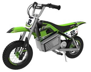 Razor Dirt Rocket SX350 McGrath 1-Sitzer. Schwarz, Grün, Grau, Weiß