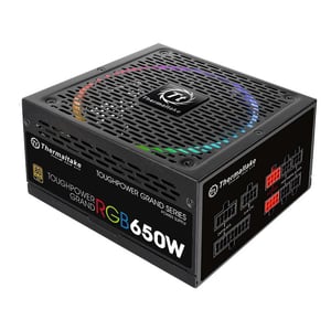 Thermaltake Toughpower Grand RGB moduł zasilaczy 650 W 24-pin ATX ATX Czarny