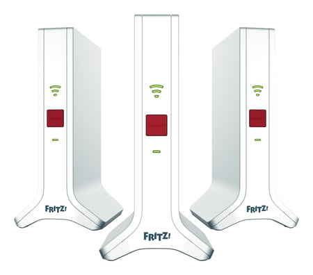 Mesh Set 20003109 siatkowy system wi-fi Dual-band (2.4 GHz/5 GHz) Wi-Fi 6E (802.11ax) Czerwony, Biały 2x2/4x4