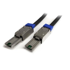 StarTech ISAS88882 SAS-kabel 2 m Svart
