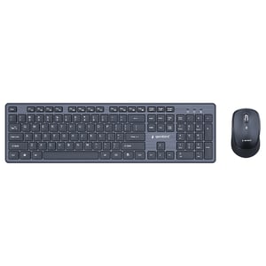 Gembird KBS-WCH-04 klawiatura Dołączona myszka Dom RF Wireless Czarny