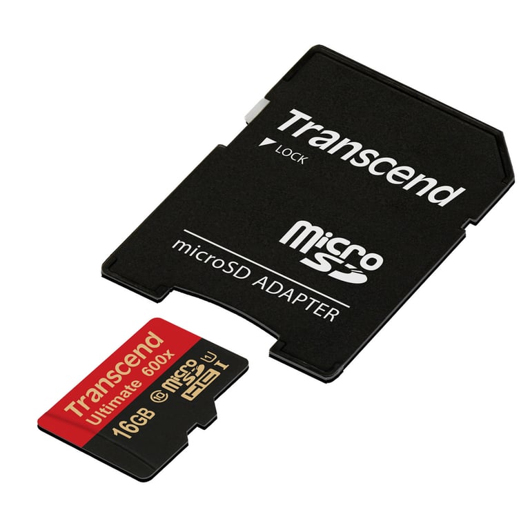 Transcend 16GB microSDHC Class 10 UHS-I (Ultimate) MLC Klasa 10