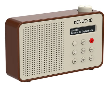 Kenwood CRM25DABT Przenośny Cyfrowy Mokka