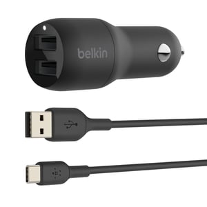 Belkin Boost Charge Smartphone Schwarz Automatischer Zigarettenanzünder