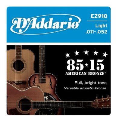D'Addario EZ910 struna instrumentu muzycznego Akustyczny 6 szt. Stal Gitara
