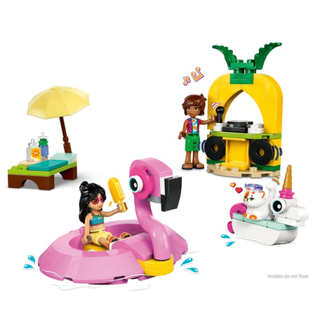 LEGO Friends Impreza na basenie z jednorożcem i flamingiem