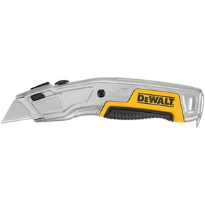 DeWALT DWHT10054-0 Utility Knife, Black, Stainless Steel, Yellow Blade