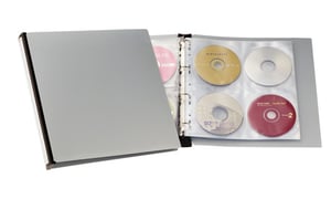 Durable 5277-01 96-Disc Case, Black