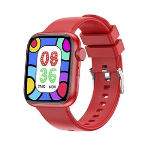Forever IGo Watch 3 JW-500 4,65 cm (1.83") IPS Cyfrowy 240 x 284 px Ekran dotykowy Czerwony