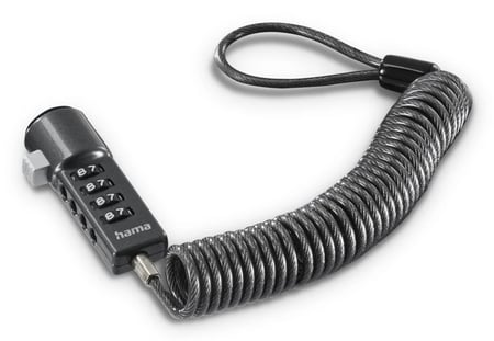Hama Combination Lock for Netbooks, 4 digits, anthracite