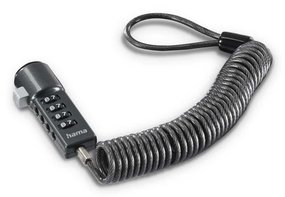 Hama Combination Lock for Netbooks, 4 digits, anthracite