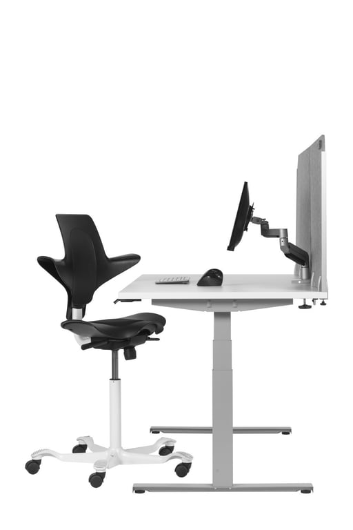 BakkerElkhuizen BE Safety Screen back Jasny Szary