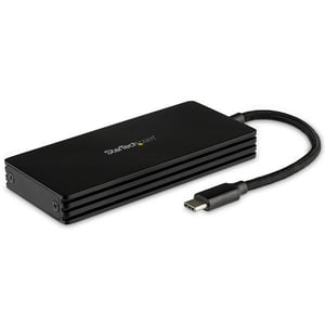 StarTech SM21BMU31CI3 obudowa do dysków twardych Obudowa SSD Czarny M.2